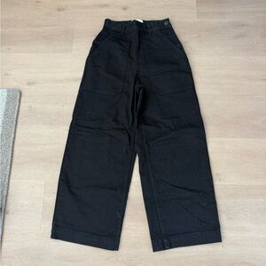 TOAST Annie organic denim side button jeans